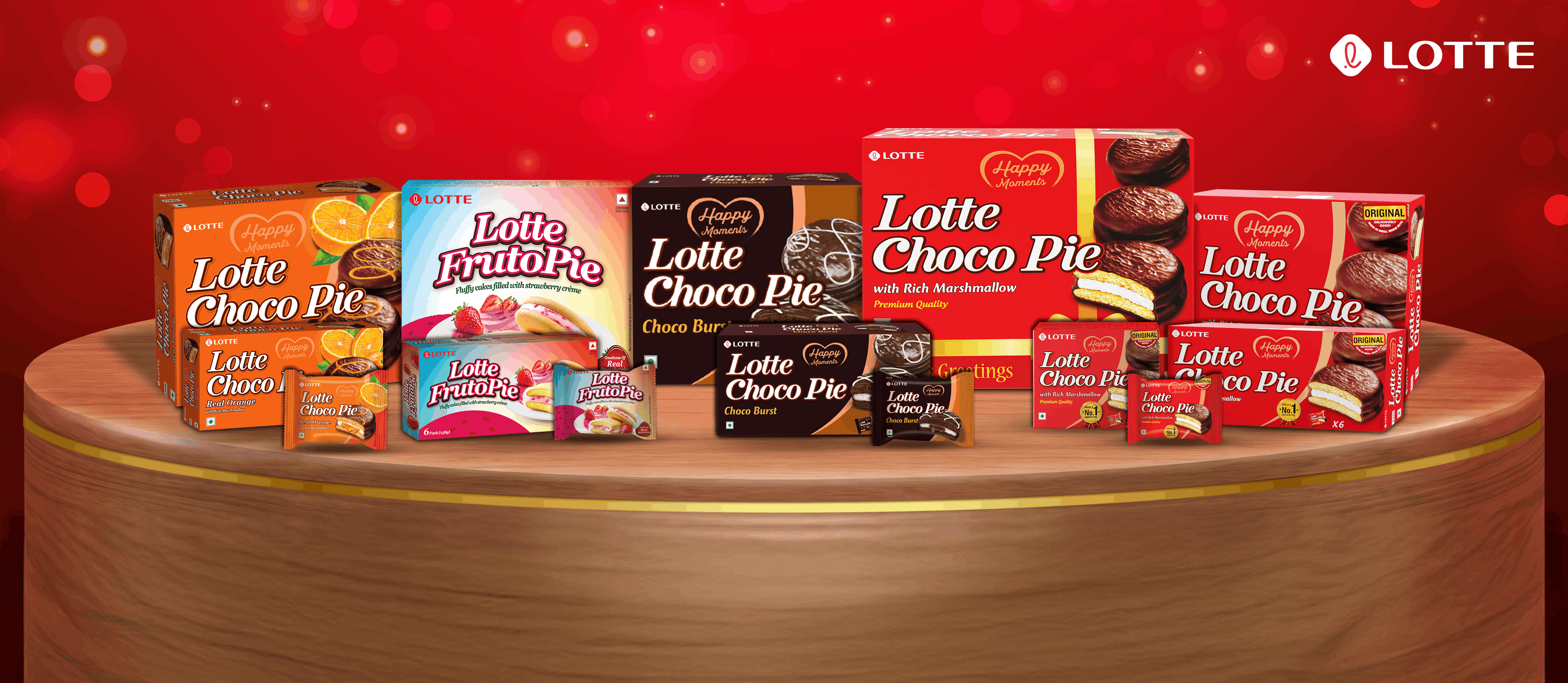 Lotte Choco Pie Family
