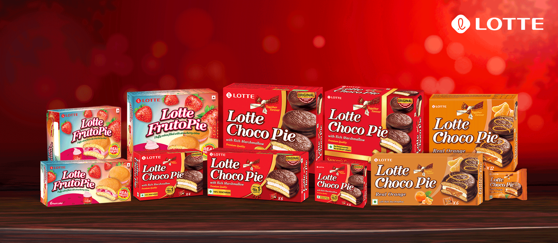 Lotte Choco Pie Family